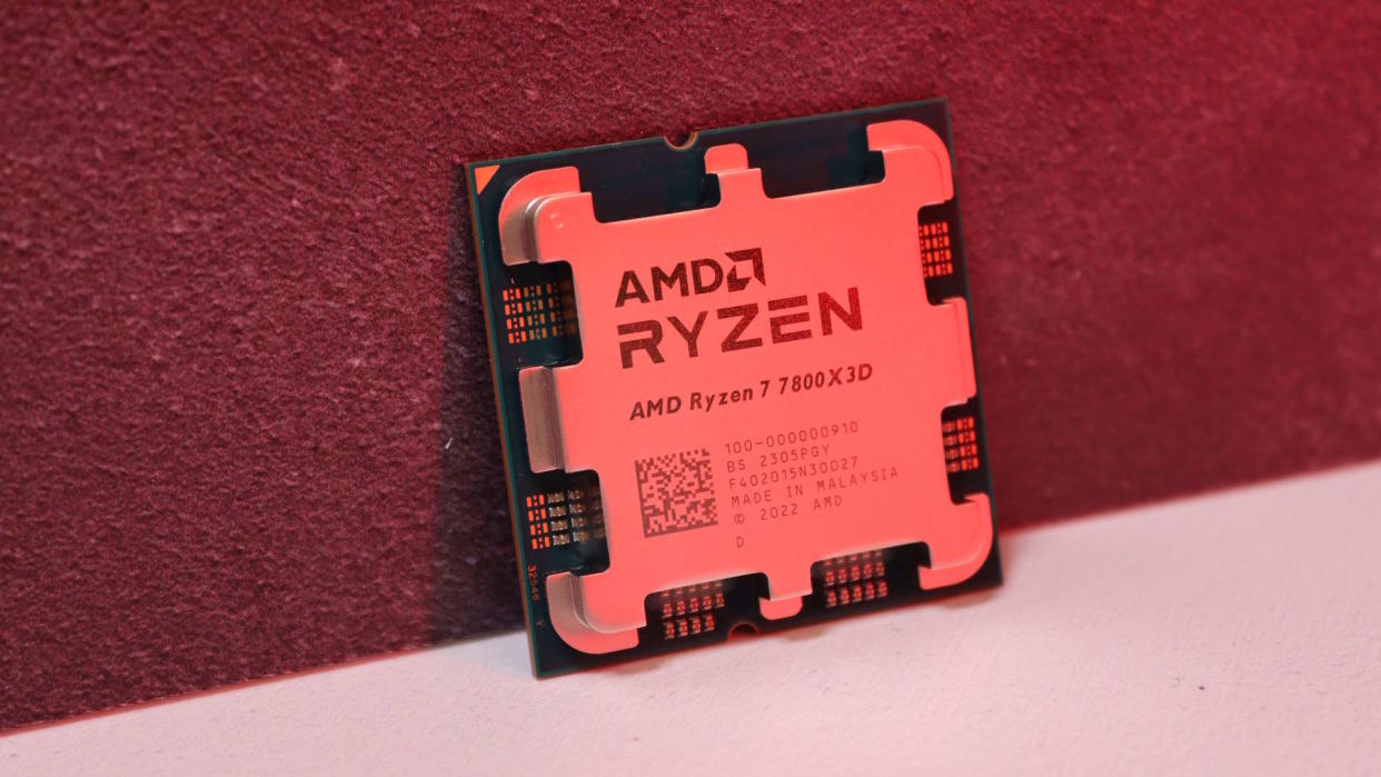  AMD Ryzen 7 7800X3D processor. 