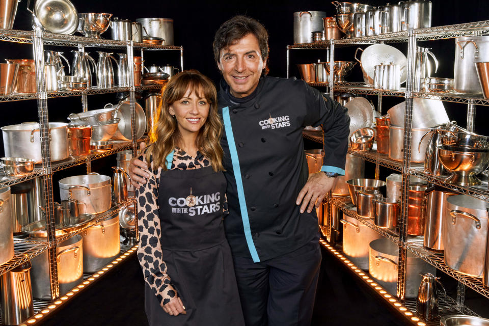 Jean-Christophe Novelli and Samia Longchambon