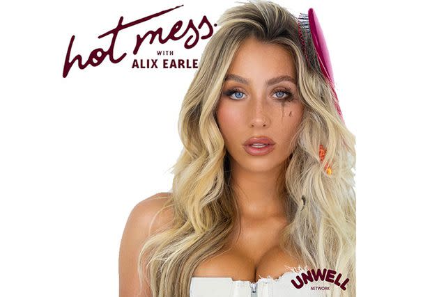 <p>Unwell Network</p> Alix Earle partnered with Alex Cooper's Unwell network to launch her first-ever podcast, 'Hot Mess'