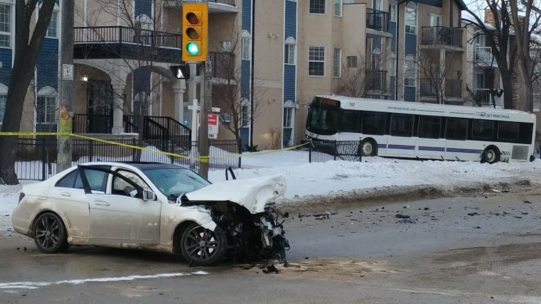 Alcohol a factor in car-transit bus collision: police