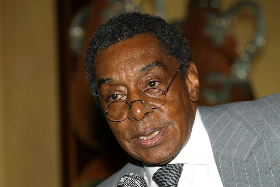 Don Cornelius photographed Aug. 9, 2005, in Beverly Hills, Calif. (Photo: Frederick M. Brown/Getty Images)