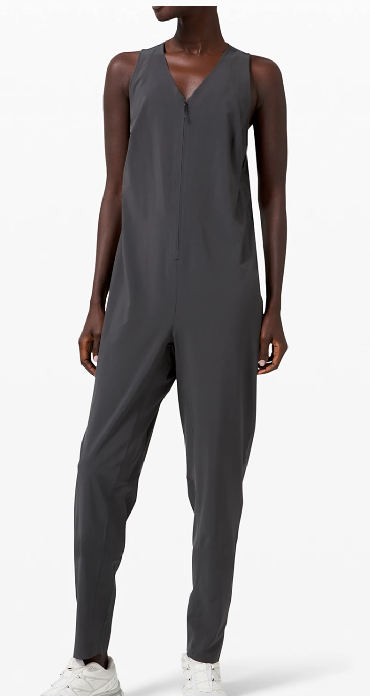 Vindur Onesie Lululemon Lab in graphite gray (Photo via Lululemon)