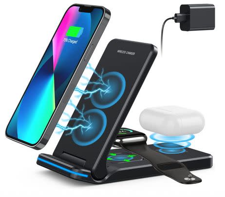 If you’re inundated with Apple devices, nab this 3-in-1 wireless charging station