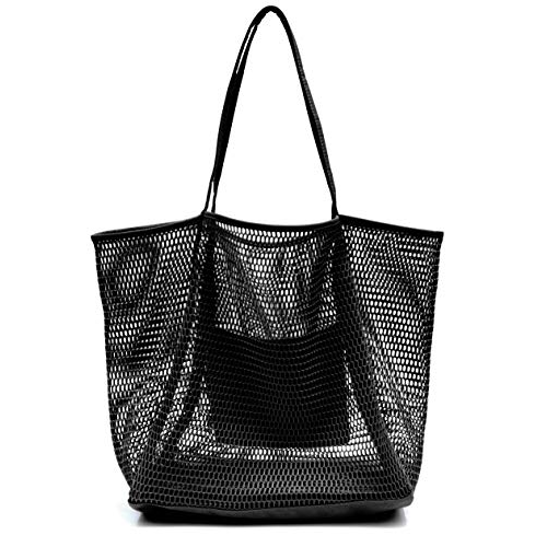 Tote de malla Hoxis para la playa. (Foto: Amazon)