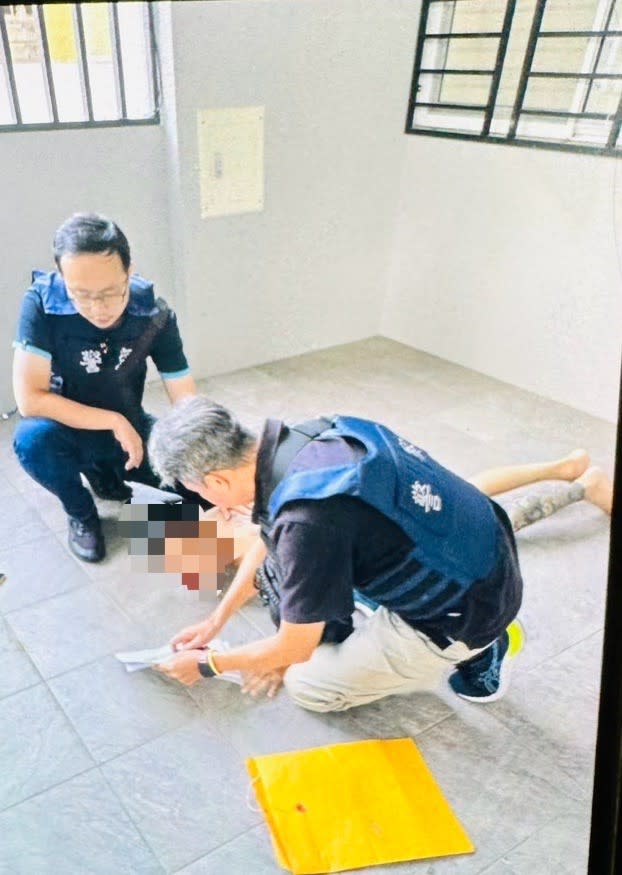 林士傑遭槍擊身亡，警方從作案車輛找到一只用過的口罩，並於7/12逮捕疑似槍手的「口罩男」。讀者提供