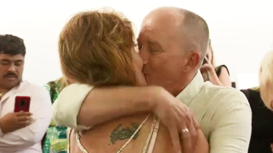 Rob and Rose Tropper met outside their local Woolworths three years ago. Photo: Nine News.