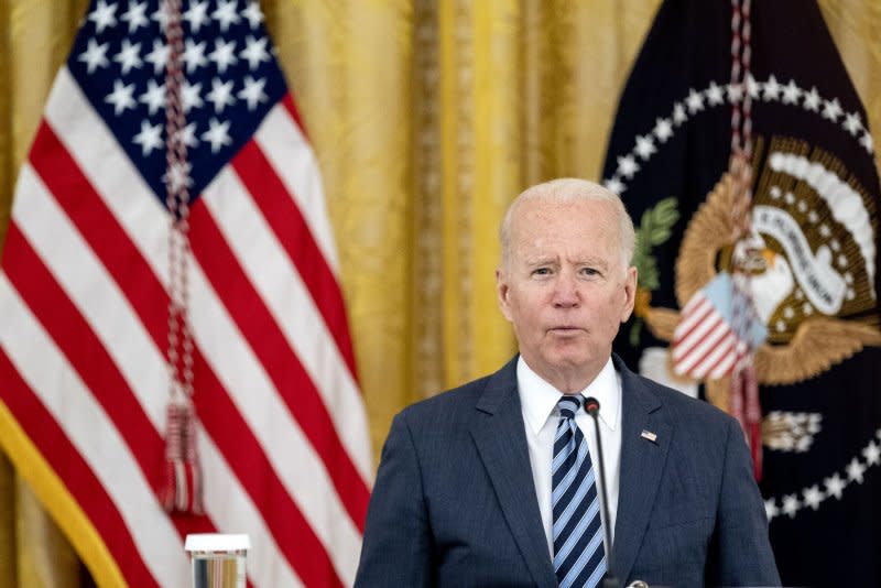The new labeling is the latest effort by the Biden administration to tackle concerns over cybersecurity to limit the effectiveness of hackers and ransomware criminals. File Photo by Stefani Reynolds/UPI