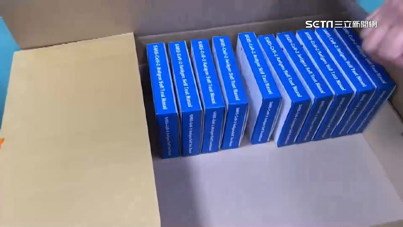 屏東萬巒瑪家鄉快篩多到可以讓民眾一次代買3盒。