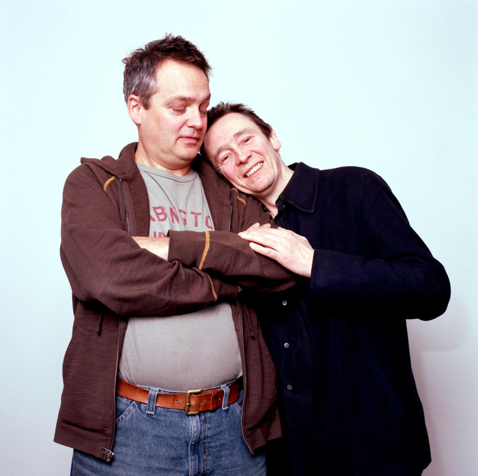 Portrait of Charlie Higson and Paul Whitehouse photographed in London in December 2006.;    (Photo by Edd Westmacott/Avalon/Getty Images)
