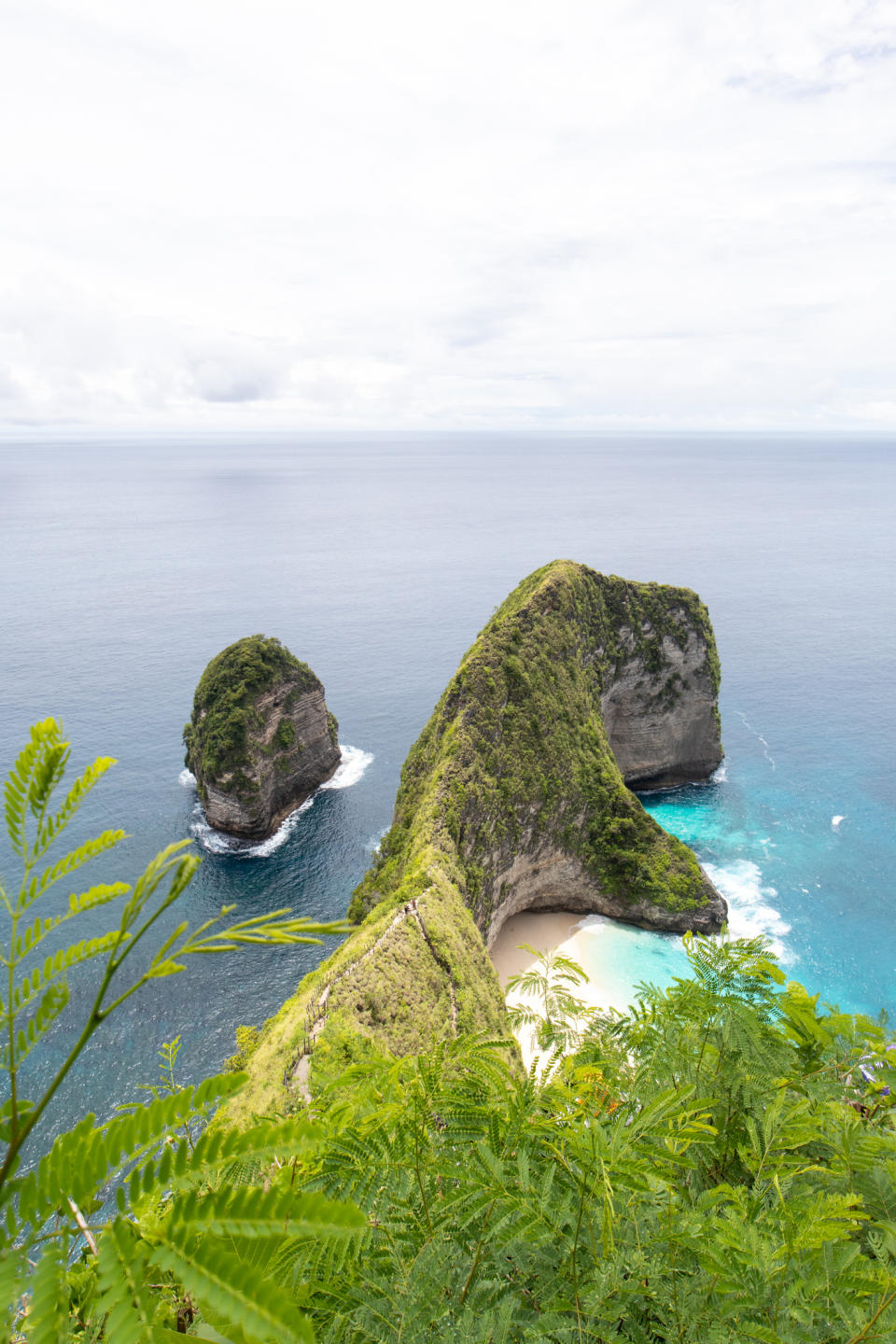 Cap de T-Rex rock formation on Nusa Penida