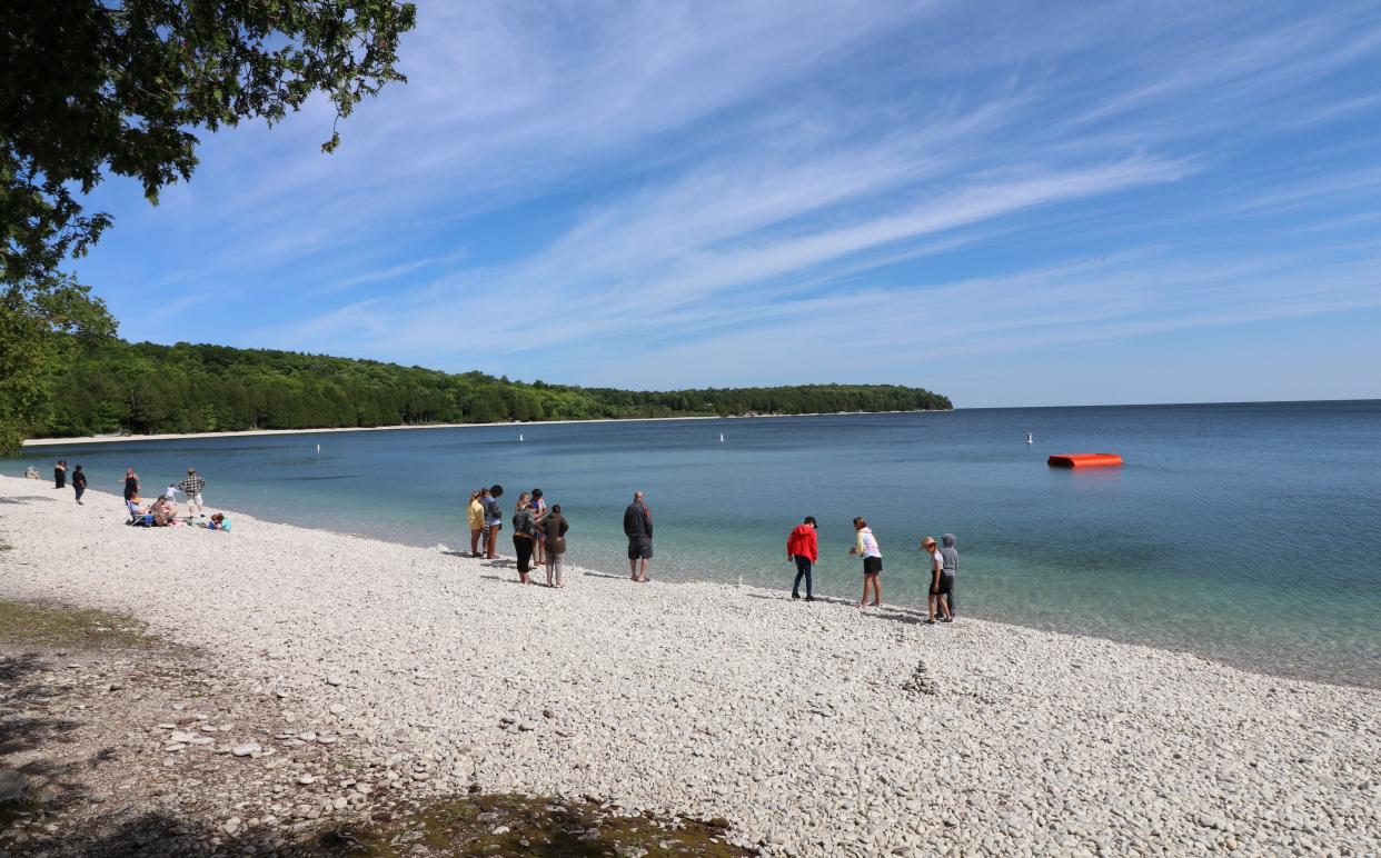 Covered with small limestone rocks instead of sand, Schoolhouse Beach on Washington Island was named one of the Top 100 "secret beaches" in the U.S. in a national online poll.