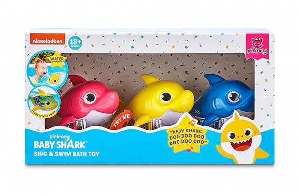 PHOTO: Robo Alive Junior Mini Baby Shark Swimming Bath Toys (mini-size). (U.S. Consumer Product Safety Commission)