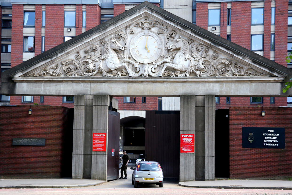 The Queen’s Household Cavalry could move from the Hyde Park Barracks: Rex