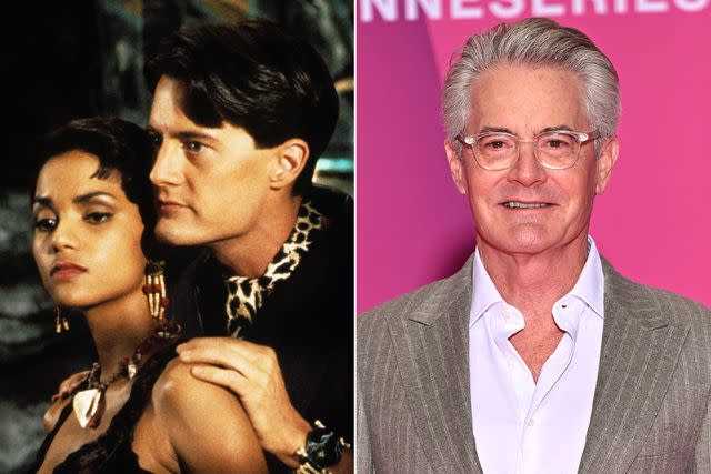 <p>Amblin/Universal/Kobal/Shutterstock; Stephane Cardinale - Corbis/Corbis via Getty</p> Kyle MacLachlan in 1994's 'The Flintstones' and in 2024