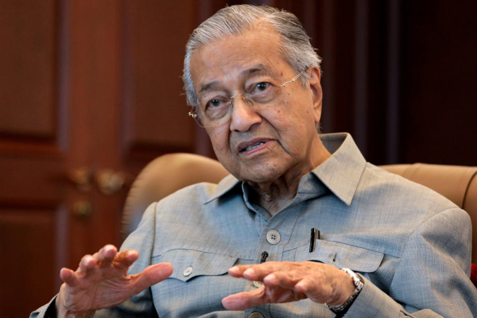 Tun Dr Mahathir Mohamad and four others had on January 12 jointly filed an intervener application to ask the High Court in Kuala Lumpur to allow them to be part of lawyer Syed Iskandar Syed Jaafar’s lawsuit against the Malaysian government. — Reuters pic