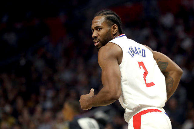 Clippers' Kawhi Leonard Talks Playing vs. Raptors, Receiving