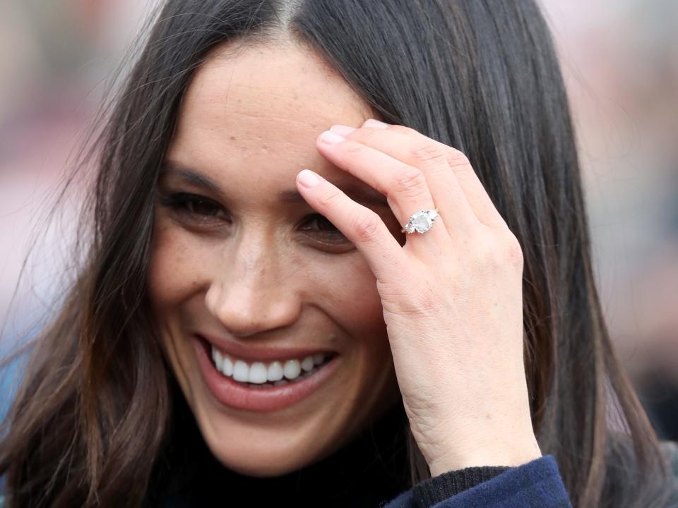 meghan markle engagement ring