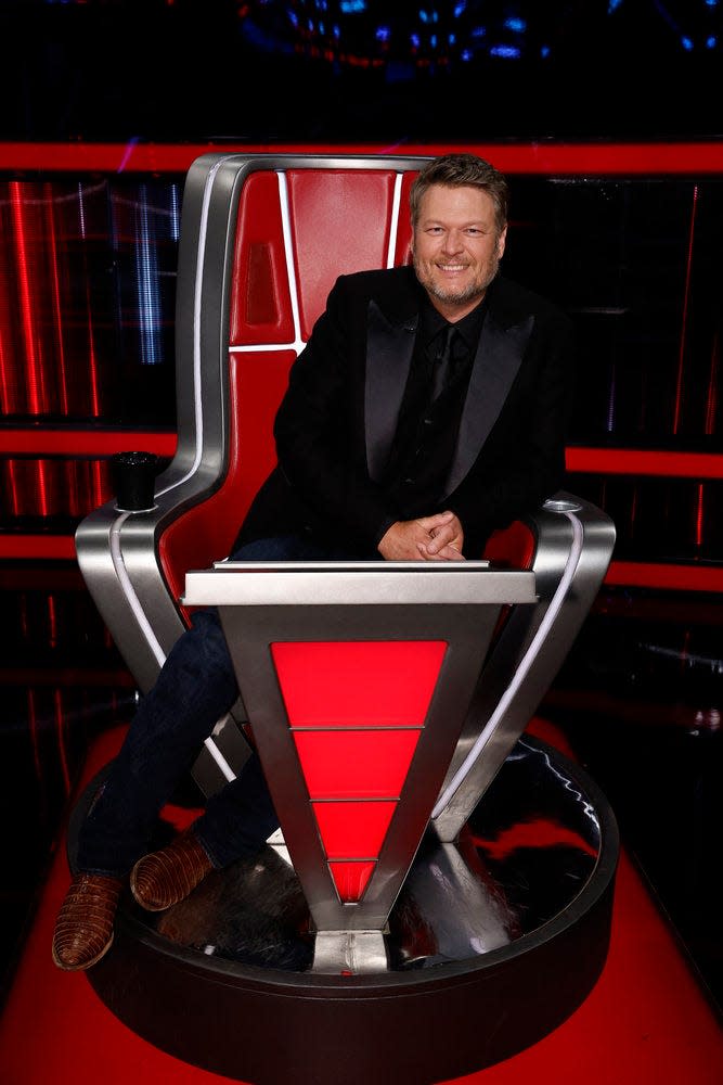 Shelton, pictured, walked into the Season 23 finale with a pair of vocalists gunning for victory, country stalwart Grace West and soul-rock powerhouse NOIVAS.