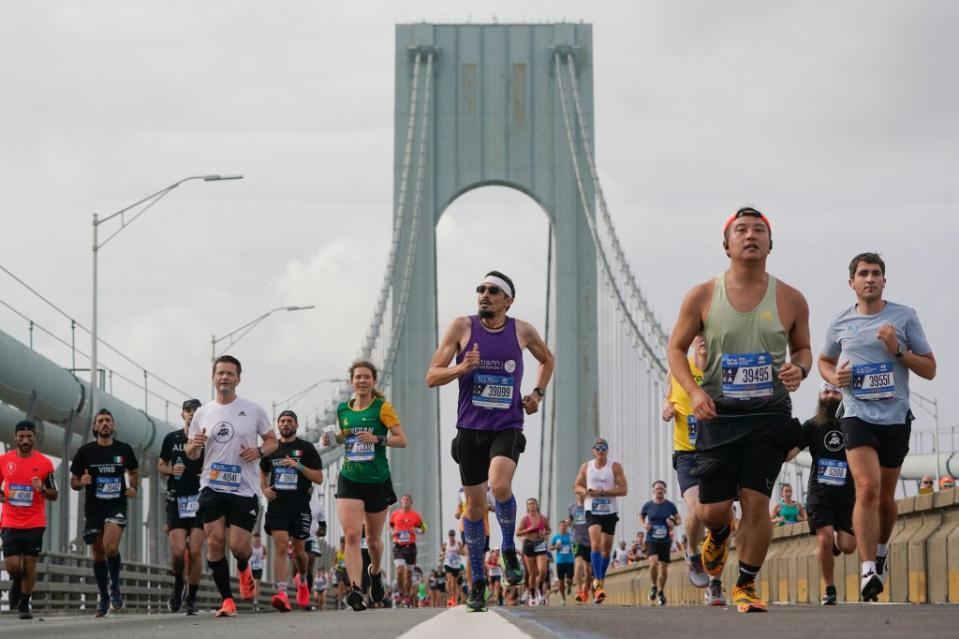 The MTA had been at war with New York City Marathon organizers for several months over shutting down the Verrazzano-Narrows Bridge during the world-famous race. AP