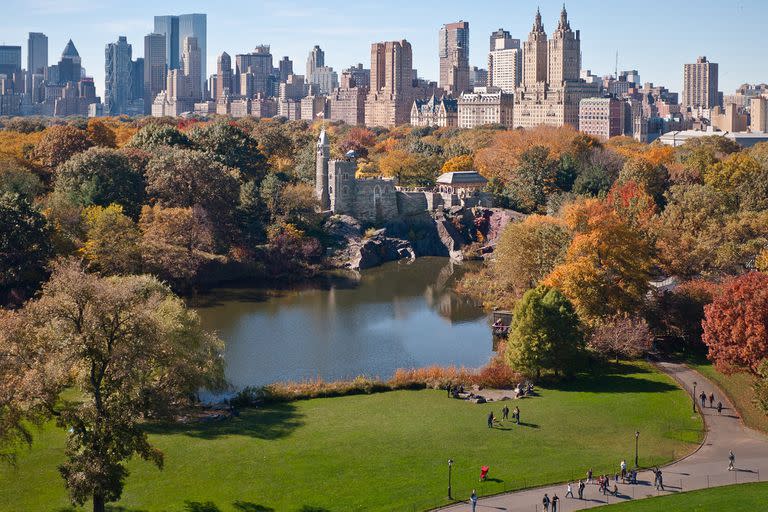 Una vista del Central Park, una de las postales icónicas de Nueva York