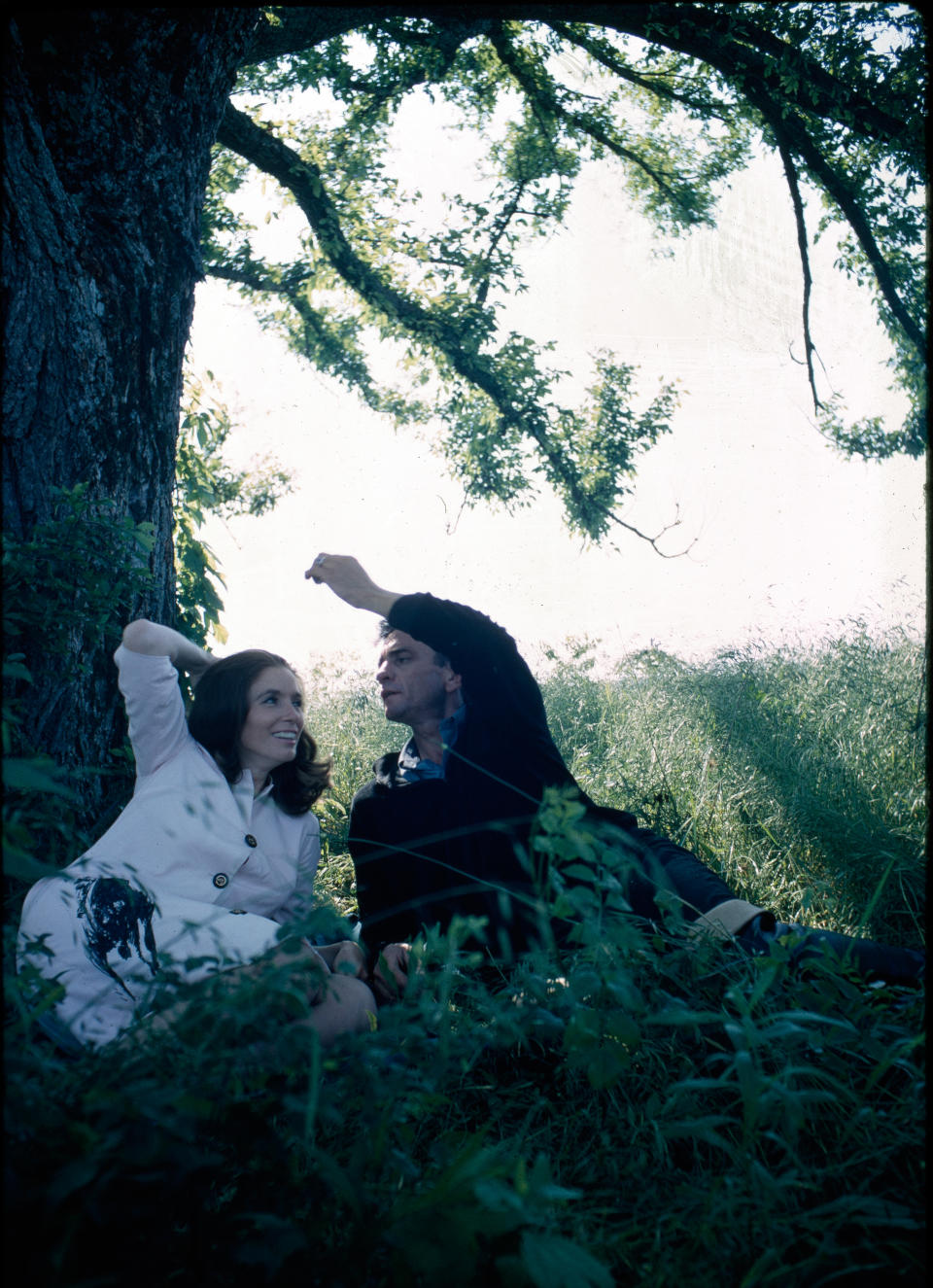 (L-R): A still of June Carter Cash and Johnny Cash featured in June, streaming on Paramount+ 2024. (Bob Cato/Courtesy of Sony Music Entertainment/Paramount+)