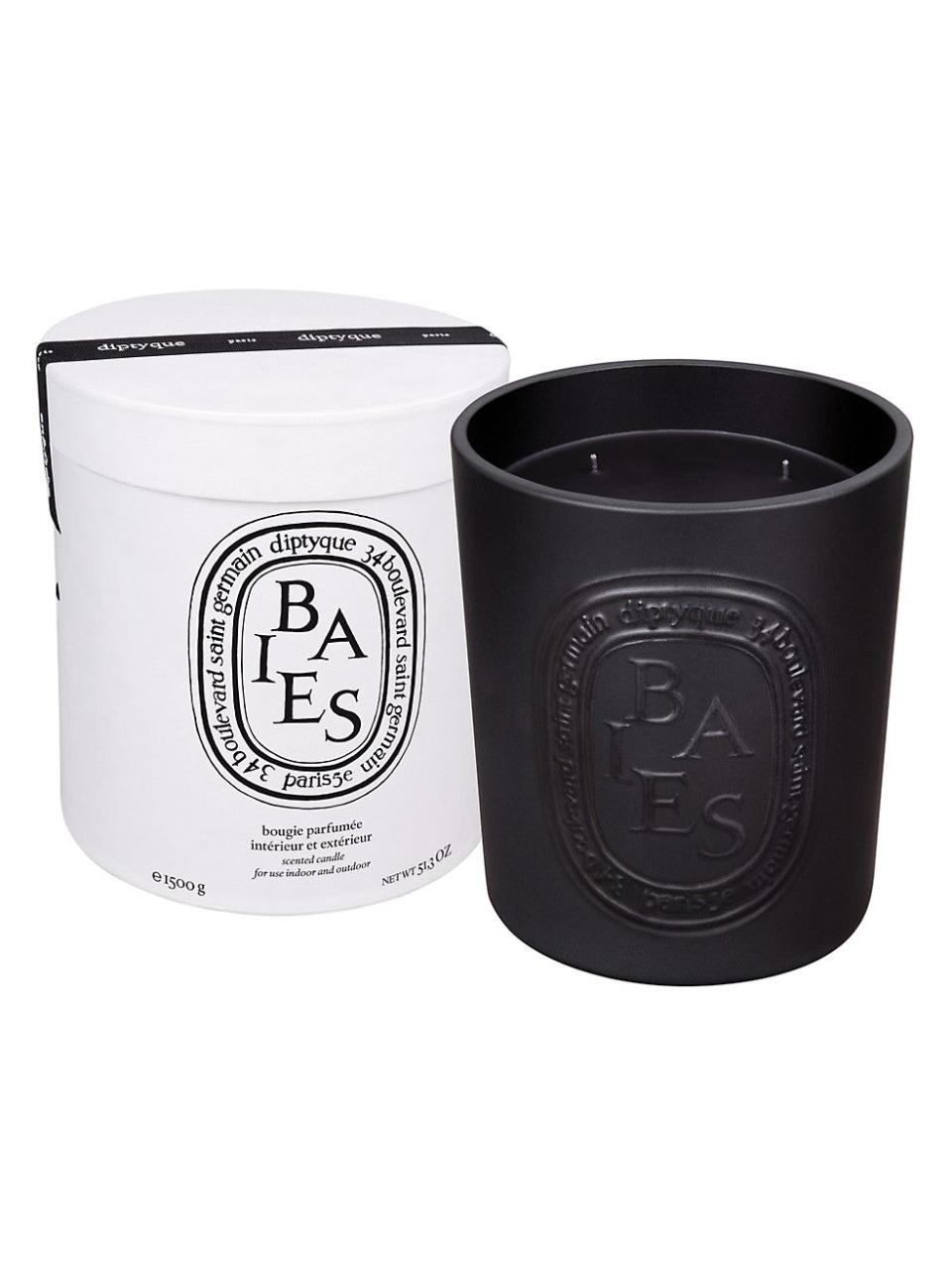 8) Baies Ceramic Indoor and Outdoor Candle