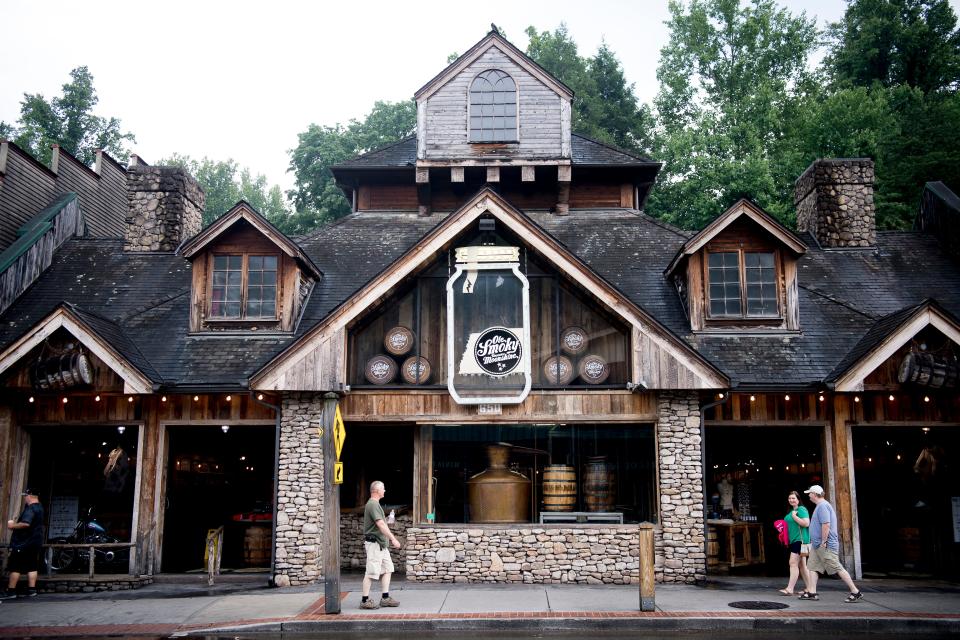 Ole Smoky Tennessee Moonshine in Gatlinburg is among the most popular stops in Tennessee.