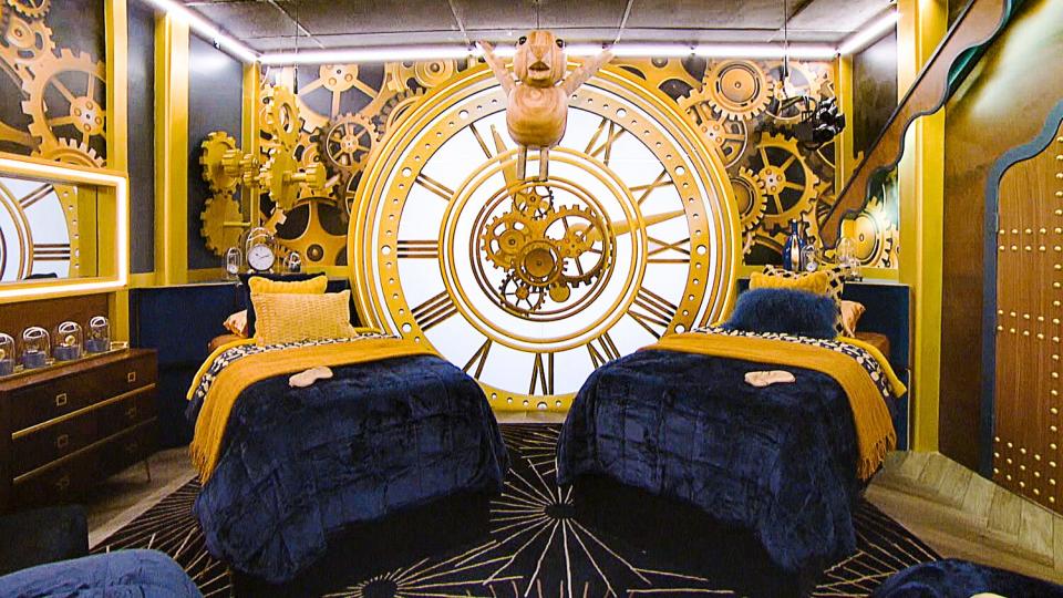 First Look at Celebrity Big Brother's Contemporary Swiss Chalet House – See The Bedrooms