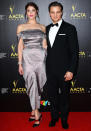 <p>British actress Gemma Arterton and US actor Jeremy Renner, in town to promote their latest film, "Hansel and Gretel: Witch Hunters", hit the AACTA awards red carpet to rub shoulders with our local stars. The pair attended the Sydney premiere of their film on January 29.</p>