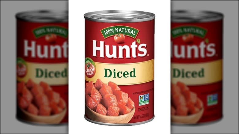 Hunt's canned tomatoes