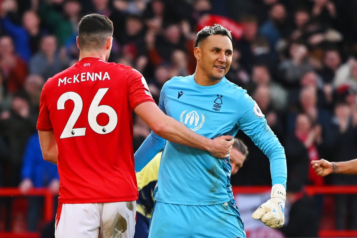 Keylor Navas denied Leeds with a number of key saves on debut  (Getty Images)