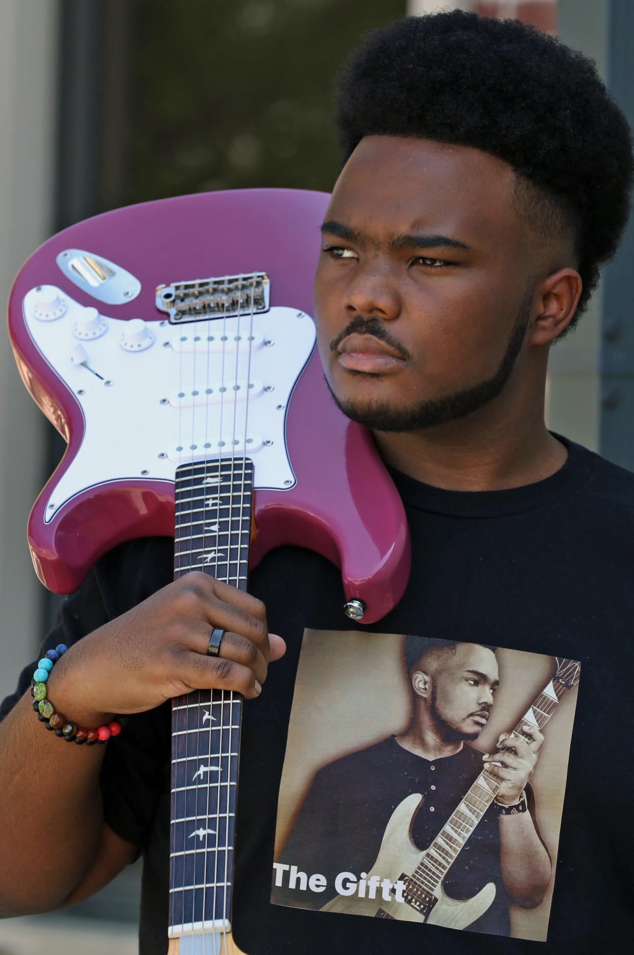 Kadir Muhammad is a teenage musician from Gastonia.