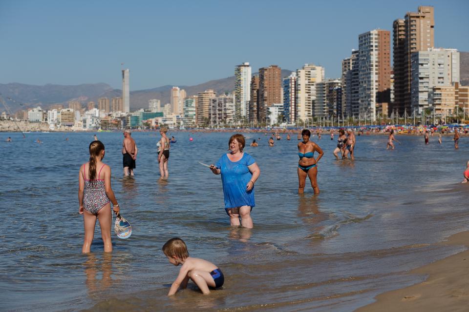 Levante Beach in Benidorm is one of Europe's top package holiday destinations (Pablo Blazquez Dominguez/Getty Images)