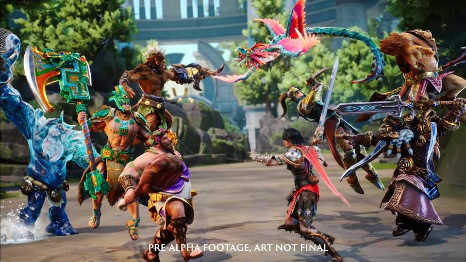 Smite 2 reveal trailer screenshot