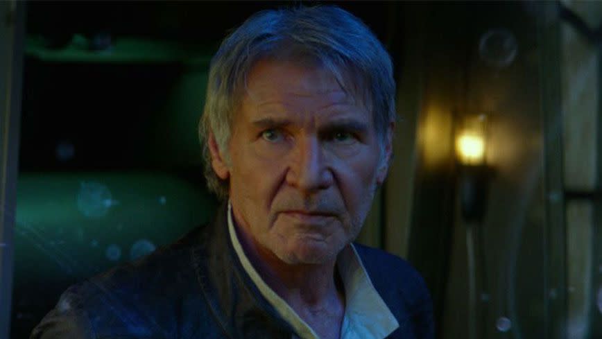 Harrison Ford may end up making a massive $47 million for his return as Han Solo. Photo: Walt Disney Pictures