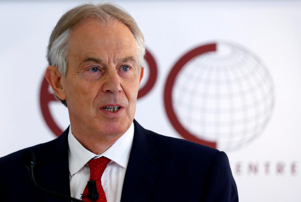<em>Award – Tony Blair has become the first Briton to win the Lincoln Leadership Prize (Picture: Reuters)</em>