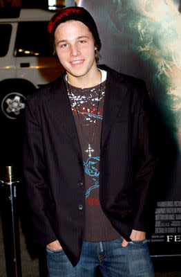 Shawn Pyfrom at the Hollywood premiere of Warner Bros. Pictures' Constantine