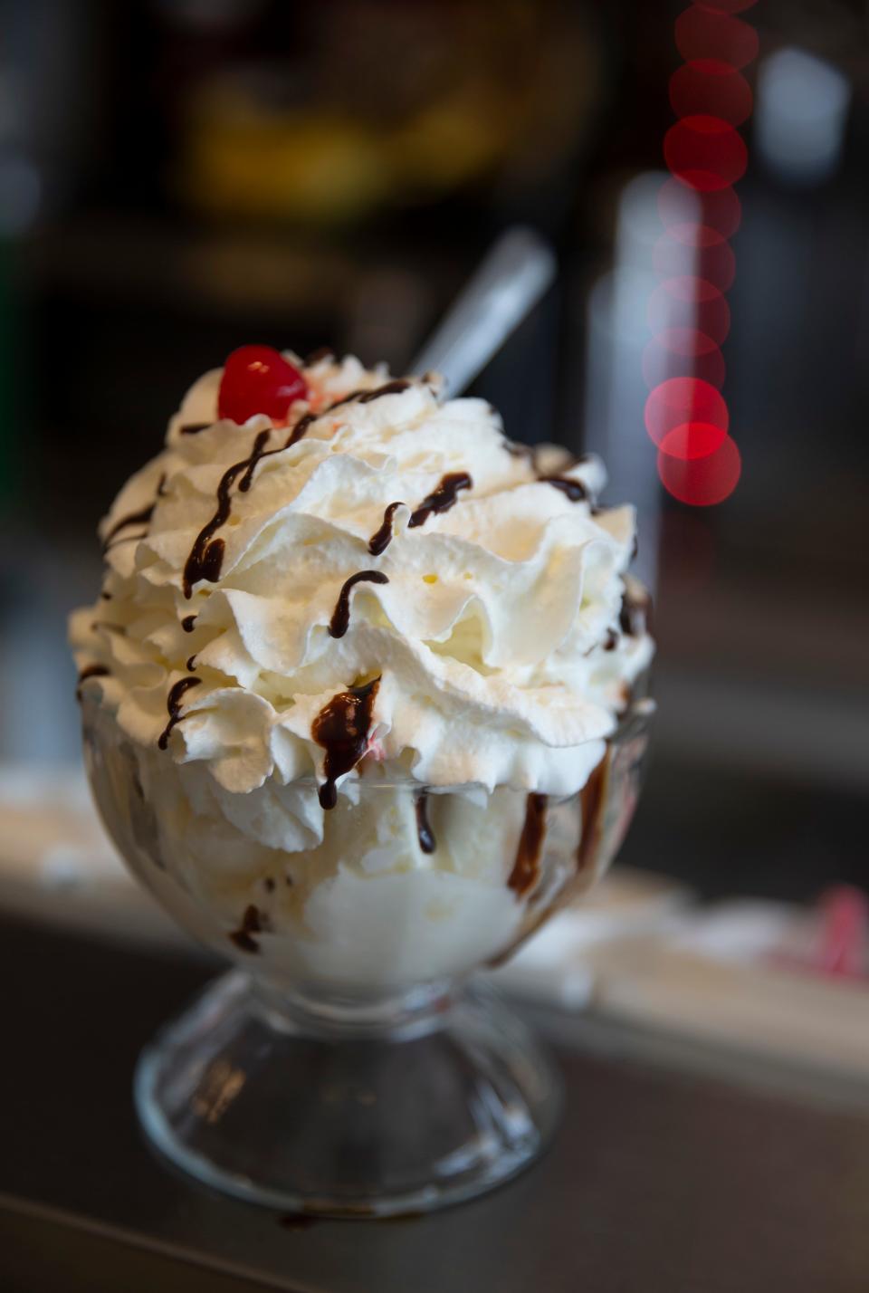 A sundae from Sweet Jenny's in Barnegat, which also serves breakfast, lunch and dinner.