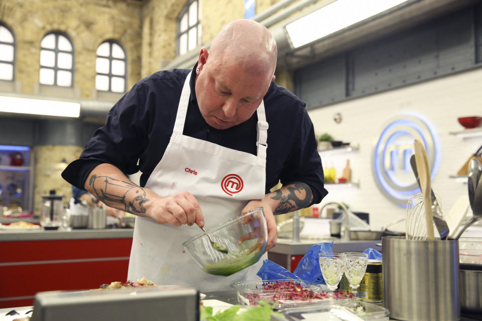 MasterChef Chris's Jack the Ripper theme did not appeal to viewers. (BBC)