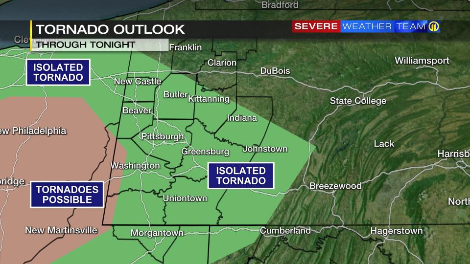 Tornado Outlook for Tuesday, May 3, 2022.