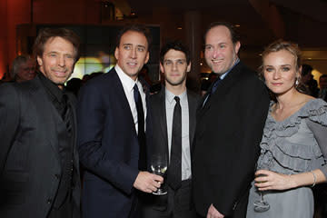 Producer Jerry Bruckheimer , Nicolas Cage , Justin Bartha , Director Jon Turteltaub and Diane Kruger at the New York City premiere of Walt Disney Pictures' National Treasure: Book of Secrets