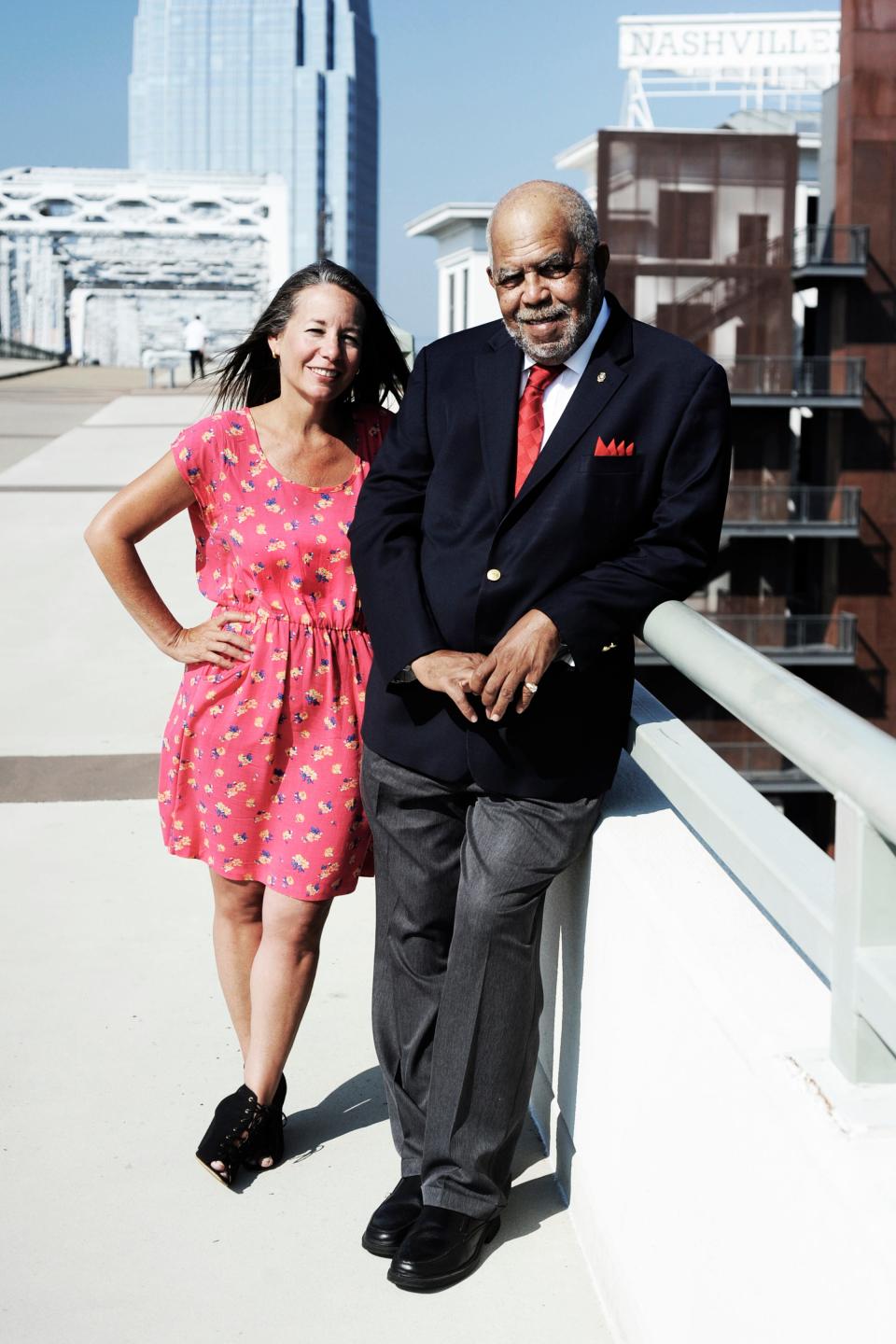 Community Foundation of Middle Tennessee founder Ellen Lehman and the late Francis S. Guess, former board chair and long-time friend of Lehman and The Community Foundation of Middle Tennessee