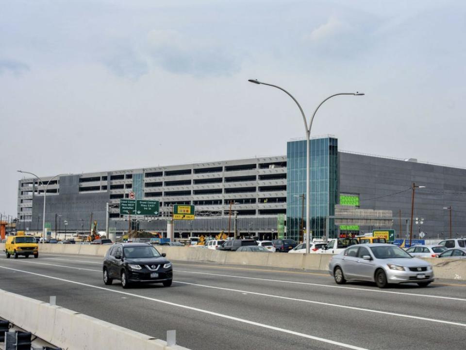 LGA Terminal B.