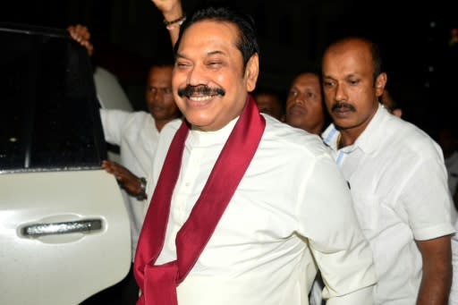 Mahinda Rajapakse is hugely popular among the majority Sinhalese community for crushing the Tamil Tiger rebels