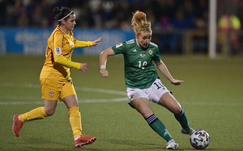 Rachel Furness (right) is Northern Ireland's star player - GETTY IMAGES