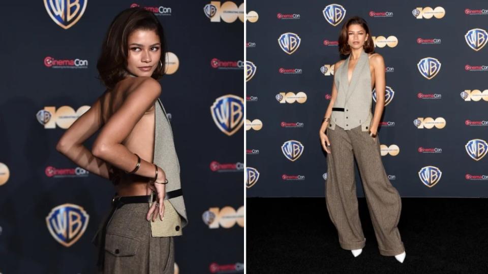 Zendaya attends CinemaCon 2023 to promote Dune 2