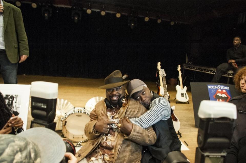 NEW YORK, NY - APRIL 4: Performers take the stage at New York City's Webster Hall at a benefit concert for funk pioneer Bernie Worrell in New York city on Monday, April 4, 2016. (Photo by Sara Boboltz/Huffington Post) *** Local Caption ***