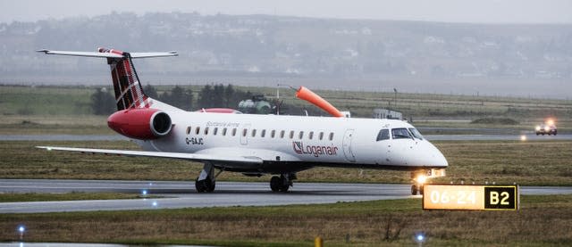 Loganair  plane