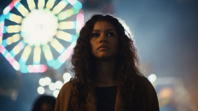 “Euphoria,” adapted from an Israeli series of the same name, follows a young and jaded Rue Bennett (Zendaya) as she emerges from rehab and returns to high school. (Photo: Courtesy of HBO)