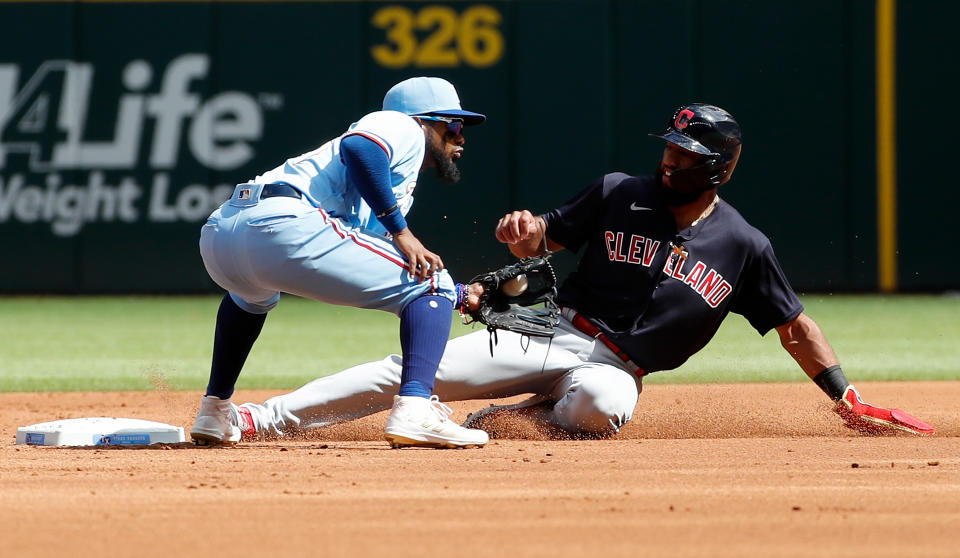 Amed Rosario is among a group of players with upside for more stolen bases in 2022. (Photo by Tim Warner/Getty Images)